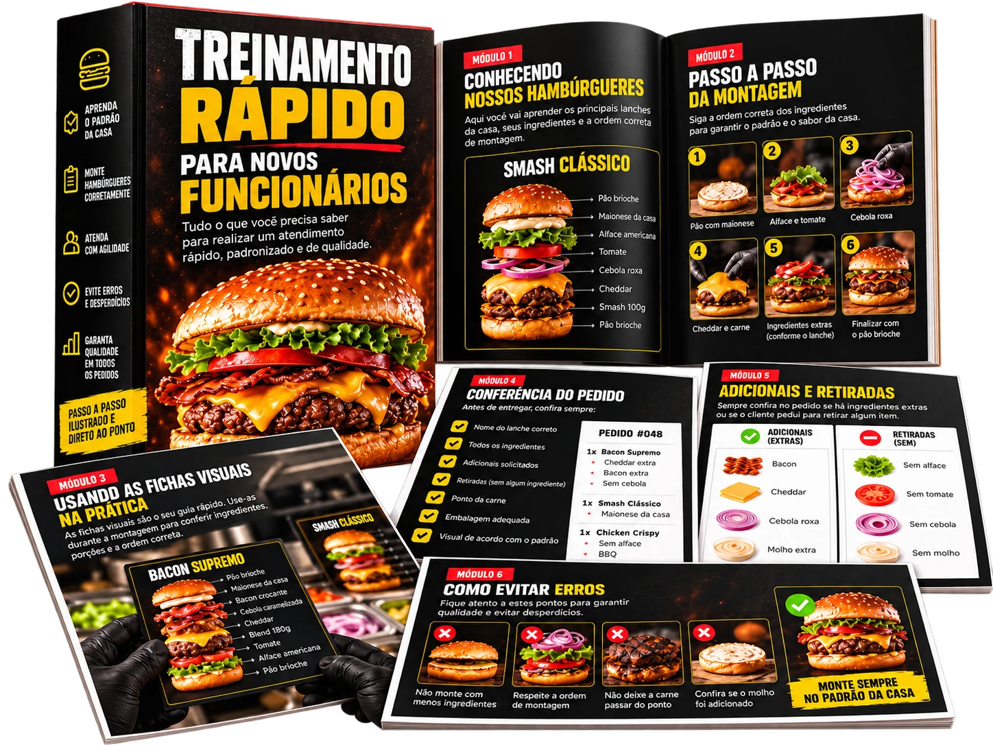 Treinamento Rápido para Novos Funcionários